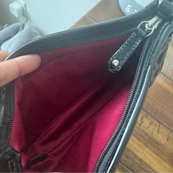 Coach Brown Wristlet with Iconic Design - Picture 5 of 6